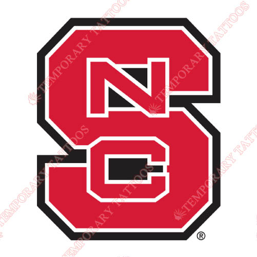 North Carolina State Wolfpack Customize Temporary Tattoos Stickers NO.5511